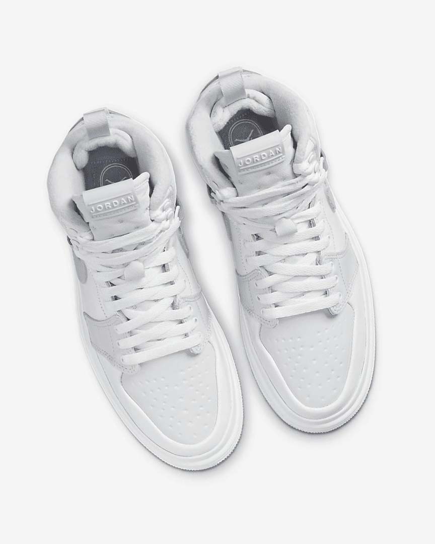 White / Grey Nike Air Jordan 1 Acclimate Women's Sneakers | CA_2889