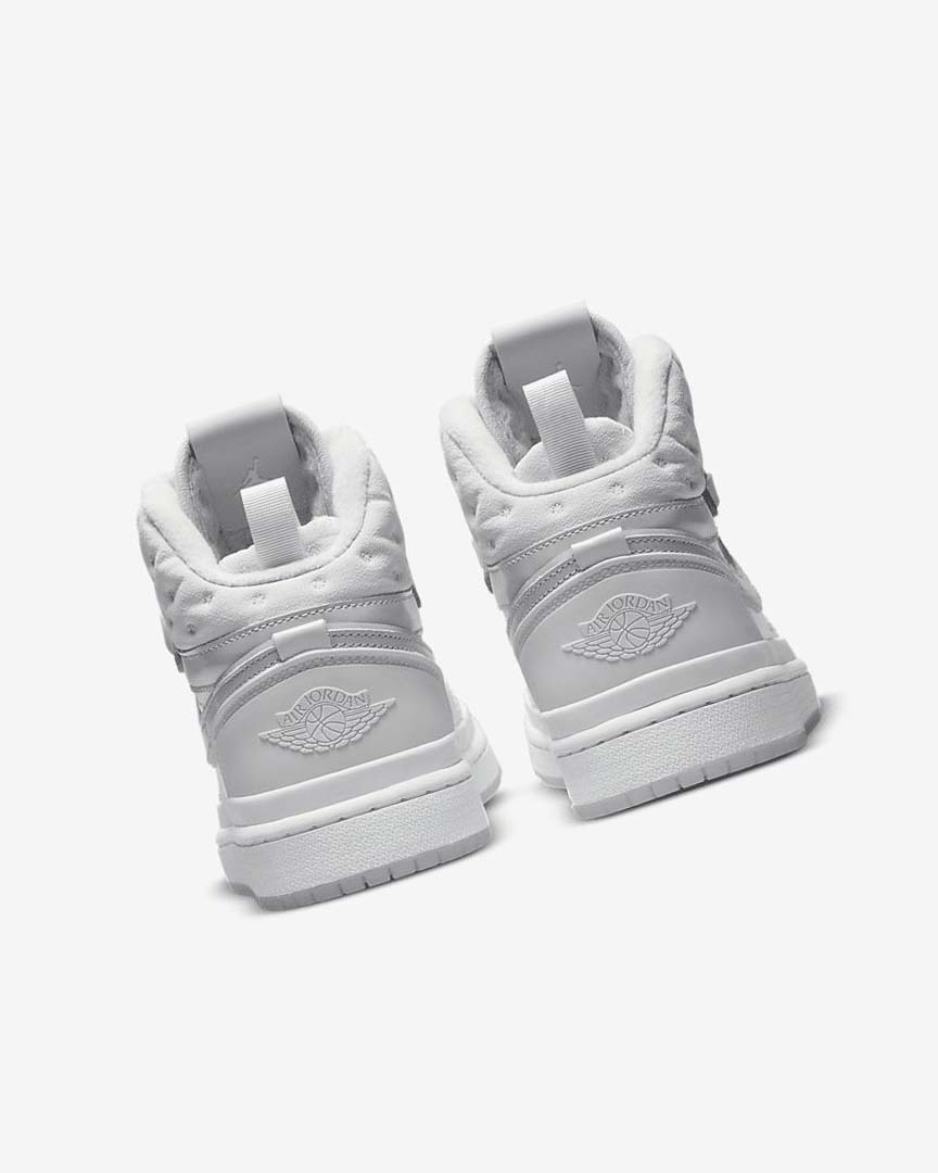 White / Grey Nike Air Jordan 1 Acclimate Women's Sneakers | CA_2889