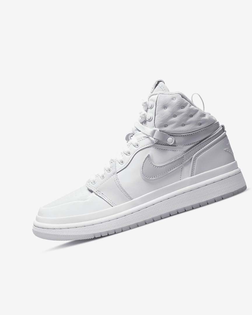 White / Grey Nike Air Jordan 1 Acclimate Women\'s Sneakers | CA_2889