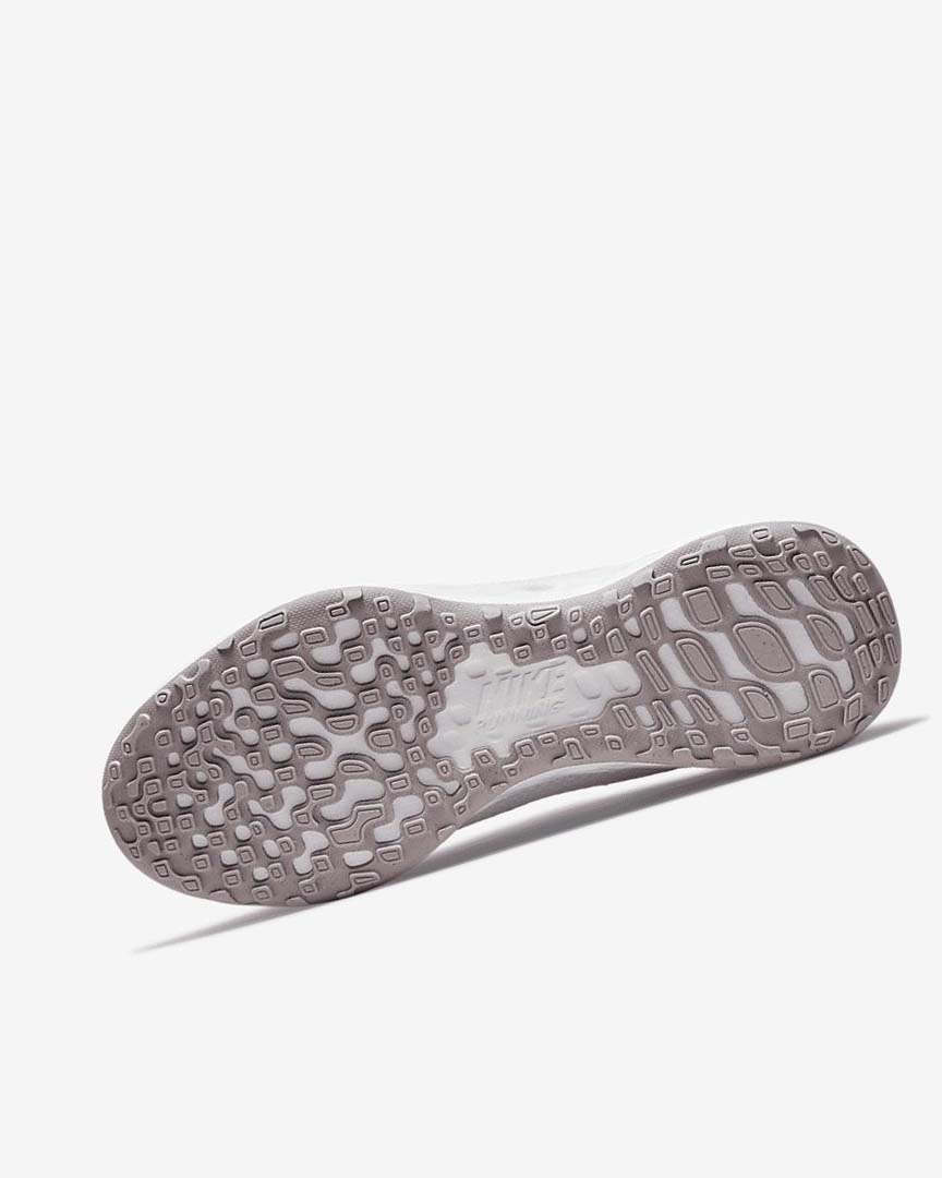 White / Grey Nike Revolution 6 Next Nature Premium Women's Running Shoes | CA_4998