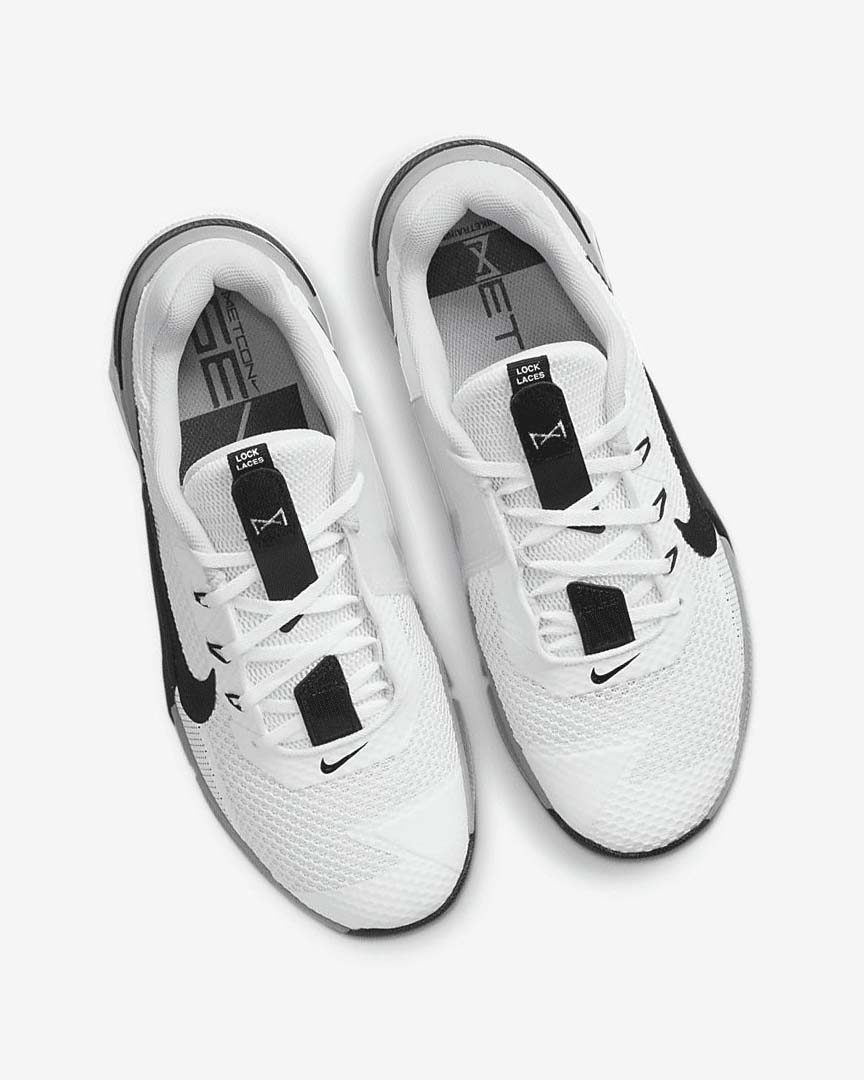 White / Grey / Platinum / Black Nike Metcon 7 Women's Training Shoes | CA_2984