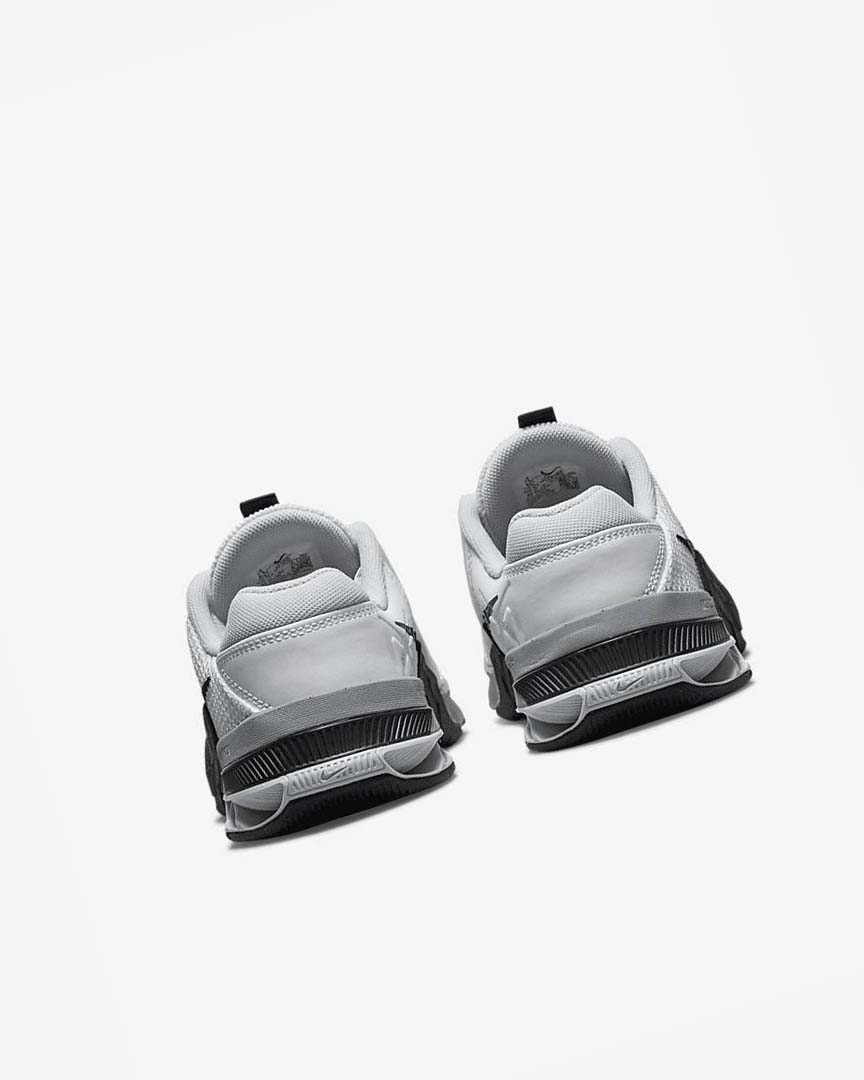 White / Grey / Platinum / Black Nike Metcon 7 Men's Training Shoes | CA_5533