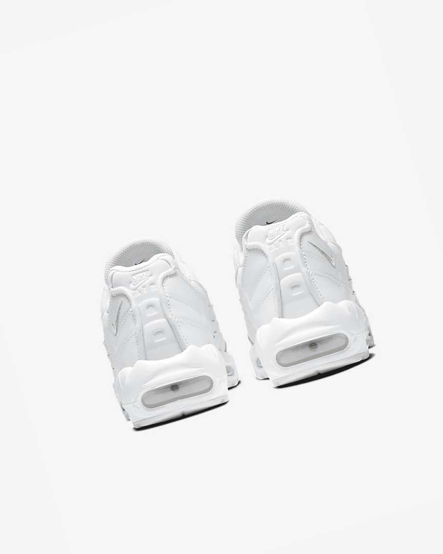 White / Grey / White Nike Air Max 95 Essential Men's Casual Shoes | CA_3174