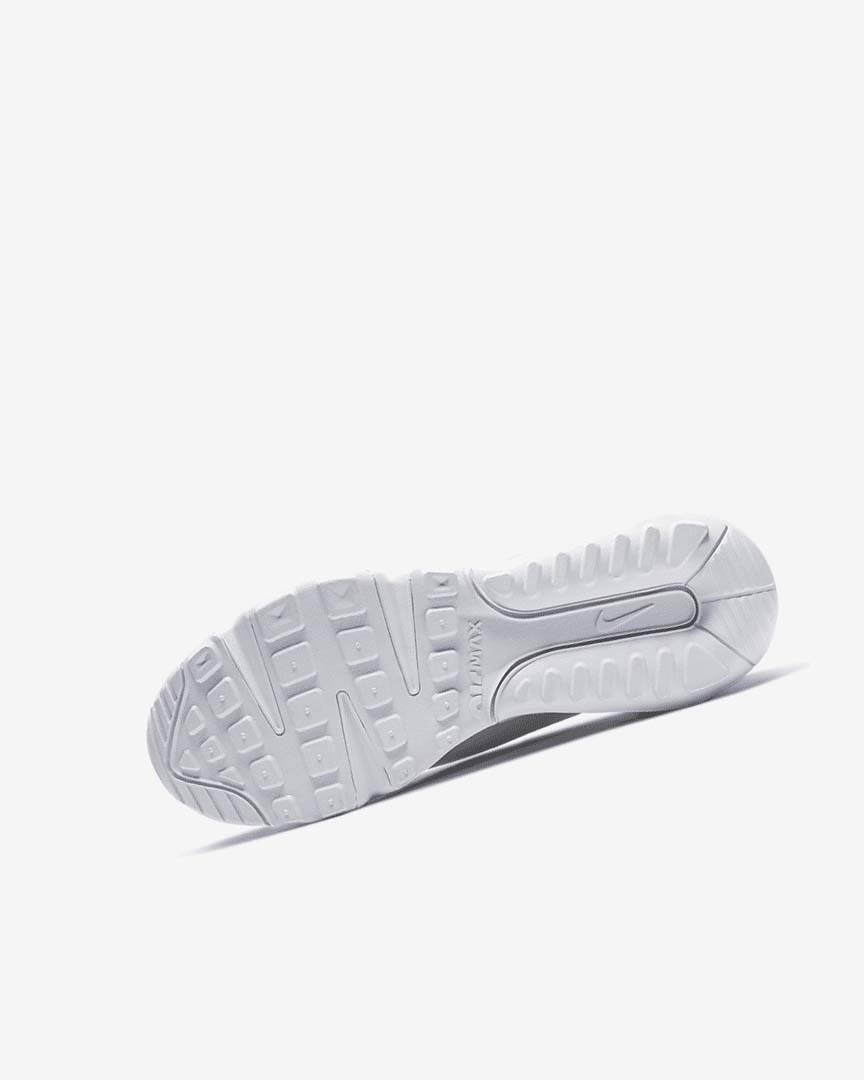 White / Grey / White / White Nike Air Max 2090 Girls' Casual Shoes | CA_2407