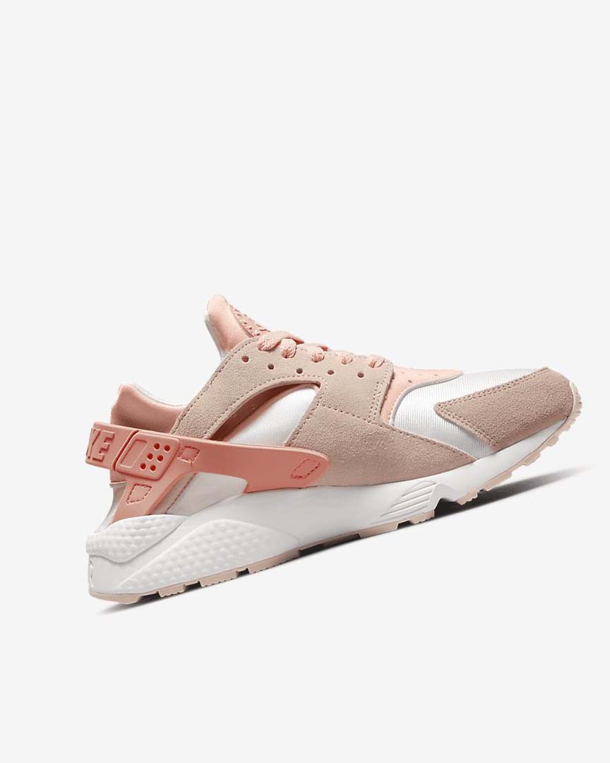 White / Khaki Grey / Light Nike Air Huarache Women's Sneakers | CA_2639