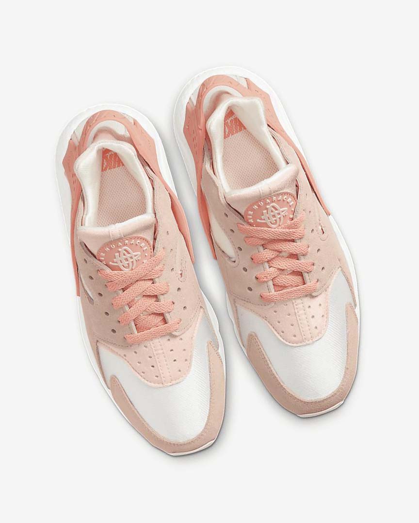 White / Khaki Grey / Light Nike Air Huarache Women's Sneakers | CA_2639