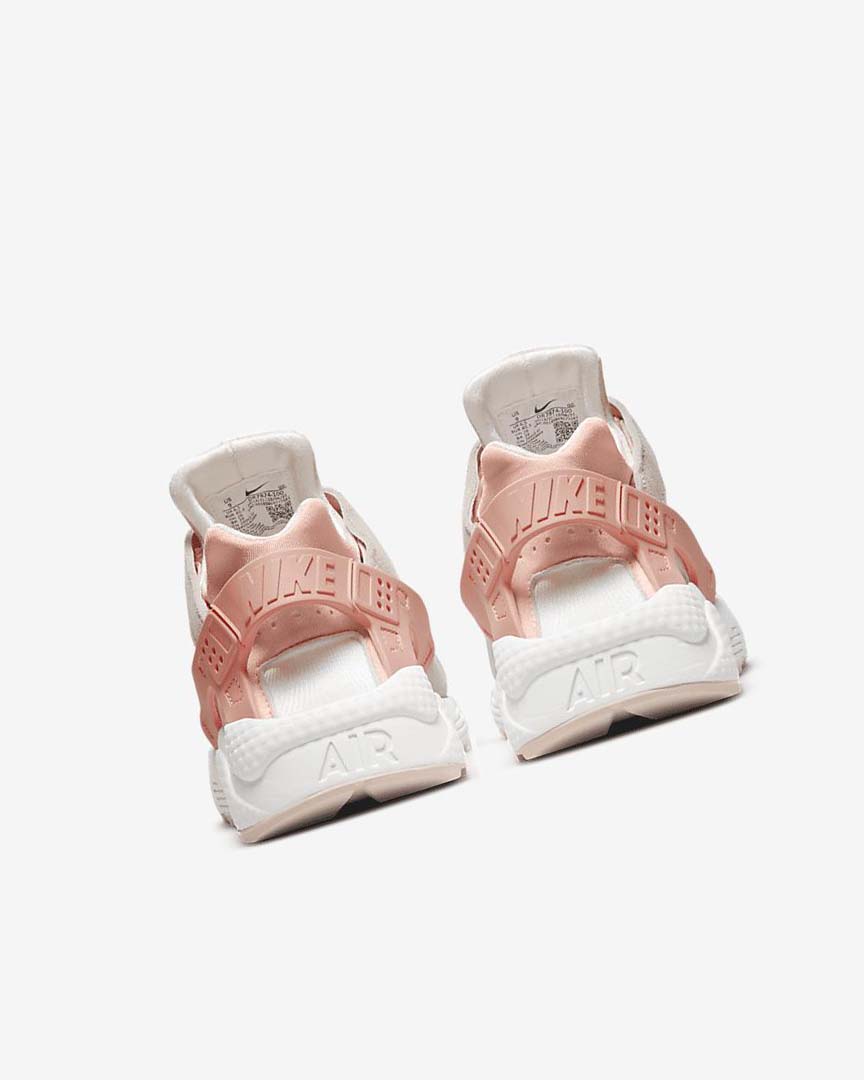 White / Khaki Grey / Light Nike Air Huarache Women's Sneakers | CA_2639