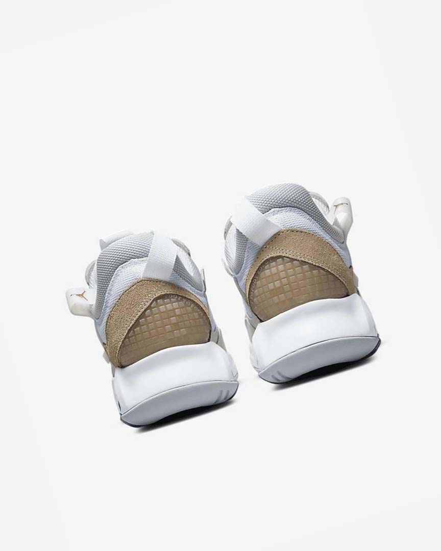 White / Khaki / Light Beige / Red Nike Jordan MA2 Men's Basketball Shoes | CA_3164