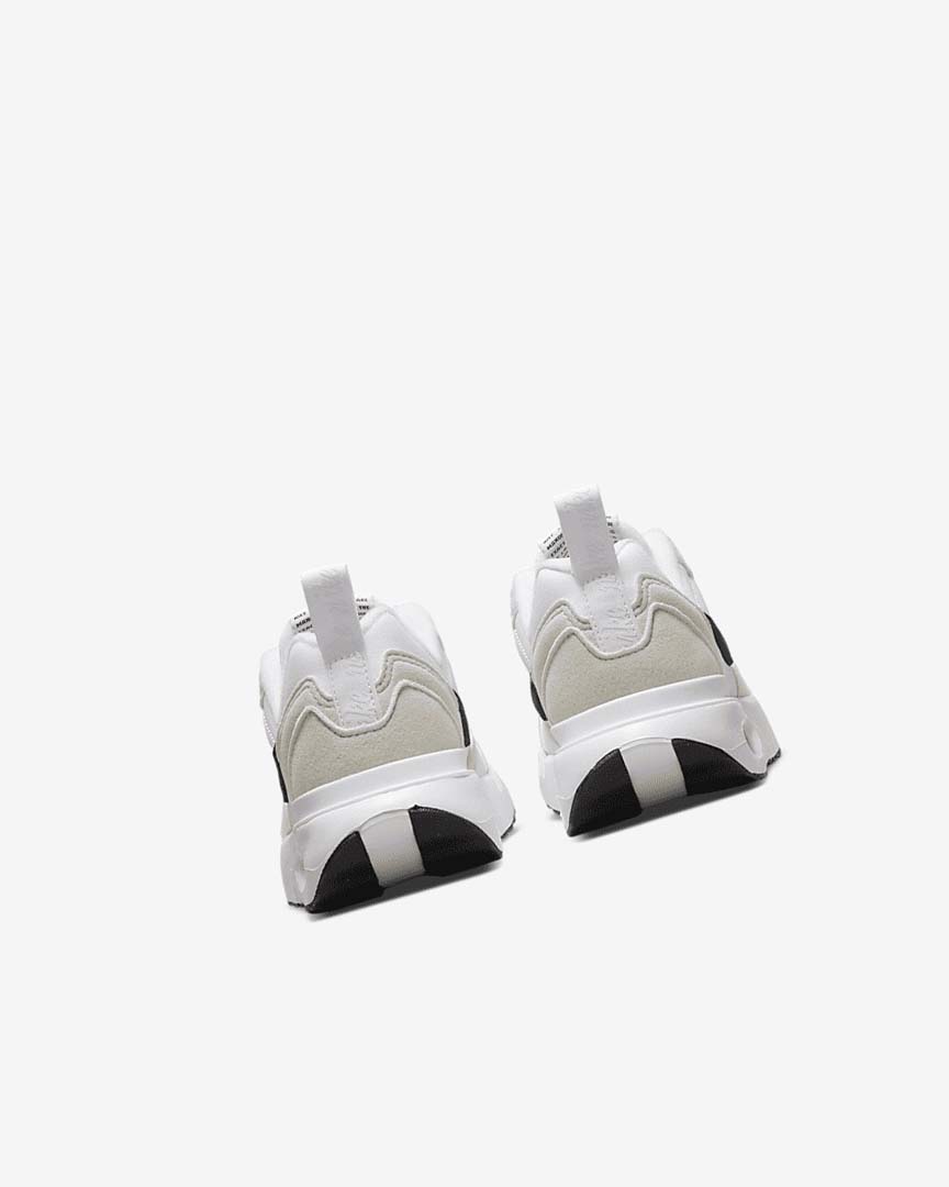 White / Light Beige / Black Nike Air Max Dawn Boys' Sneakers | CA_5040