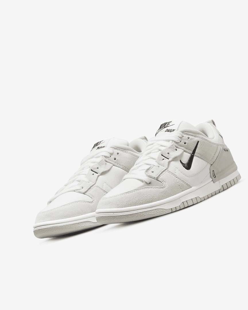 White / Light Beige / Black Nike Dunk Low Disrupt 2 Women's Sneakers | CA_3072