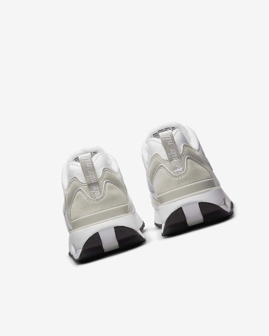 White / Light Beige / Black / Purple Nike Air Max Dawn Women's Sneakers | CA_2978