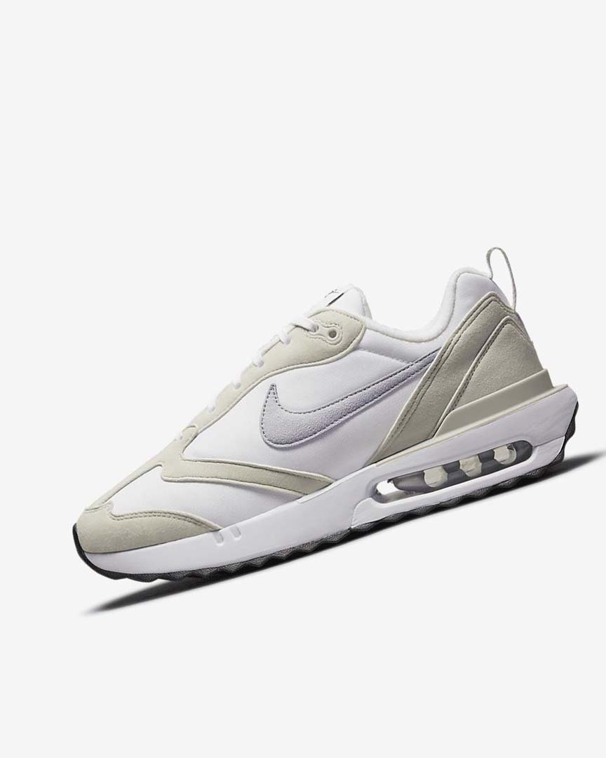 White / Light Beige / Black / Purple Nike Air Max Dawn Women\'s Sneakers | CA_2978