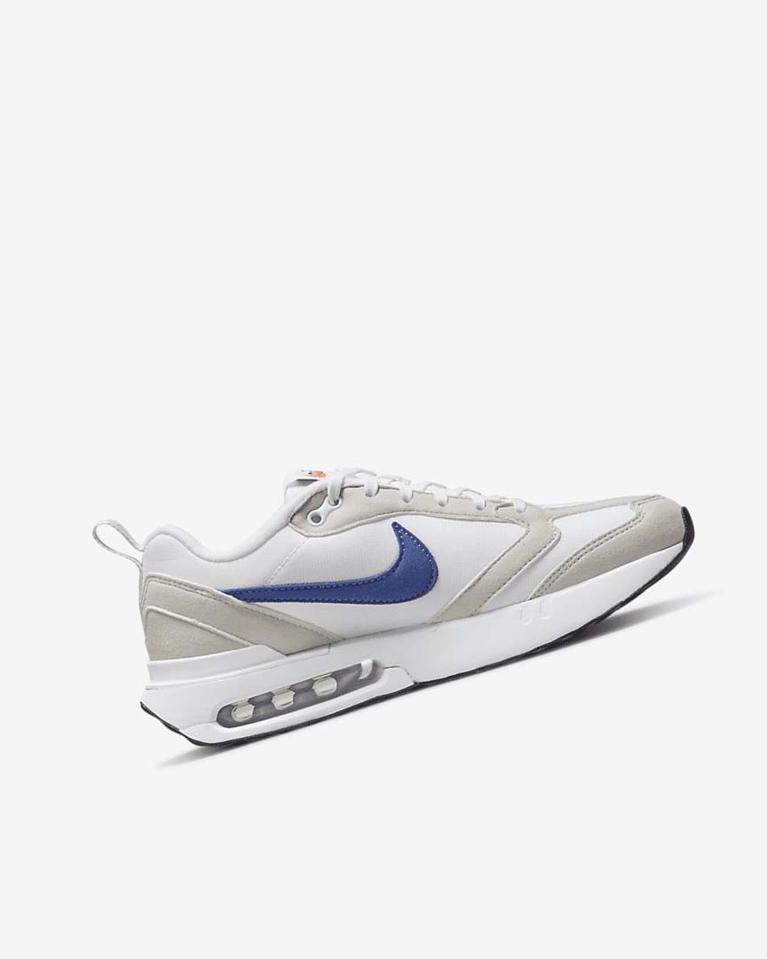 White / Light Beige / Black / Royal Nike Air Max Dawn Boys' Sneakers | CA_2826