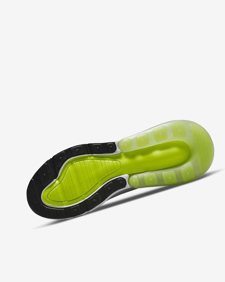 White / Light Beige / Green / Black Nike Air Max 270 Women's Casual Shoes | CA_2550