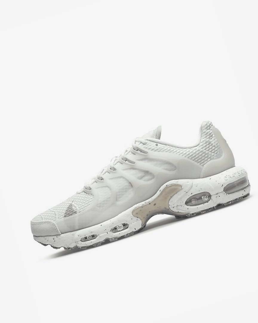 White / Light Nike Air Max Terrascape Plus Men\'s Casual Shoes | CA_3229