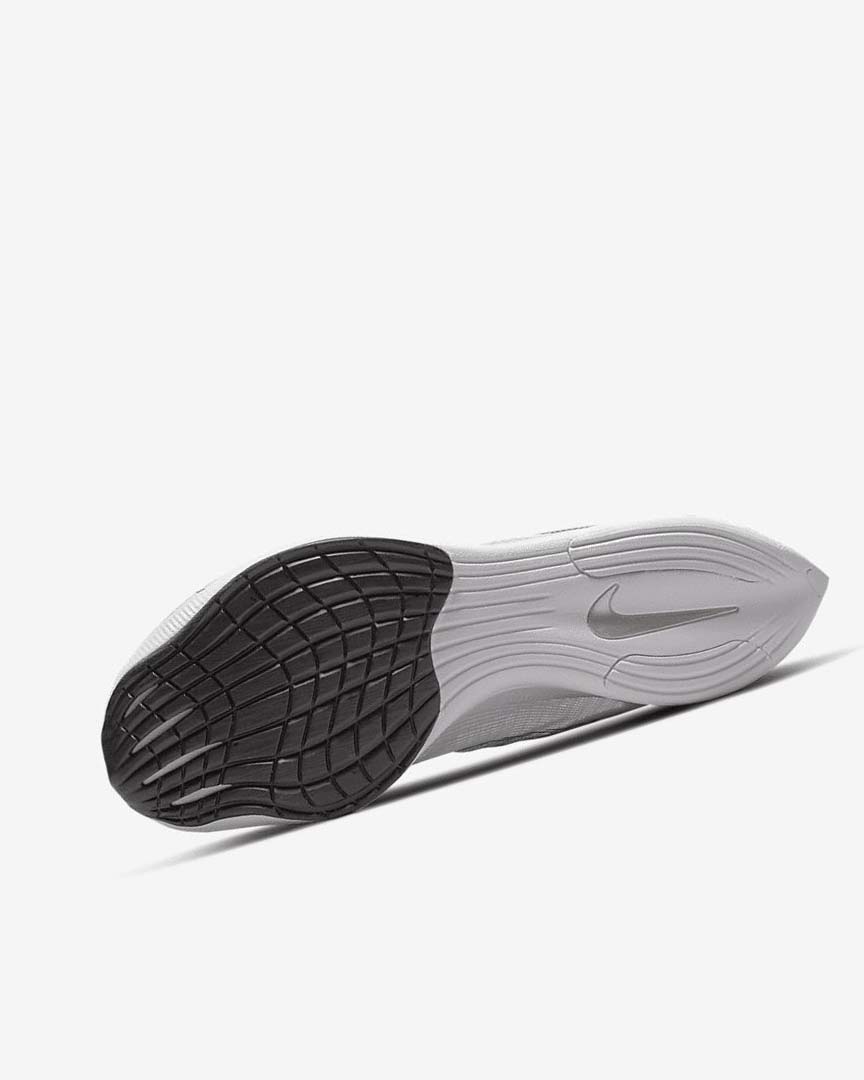 White / Metal Silver / Black Nike ZoomX Vaporfly Next% 2 Women's Running Shoes | CA_3097