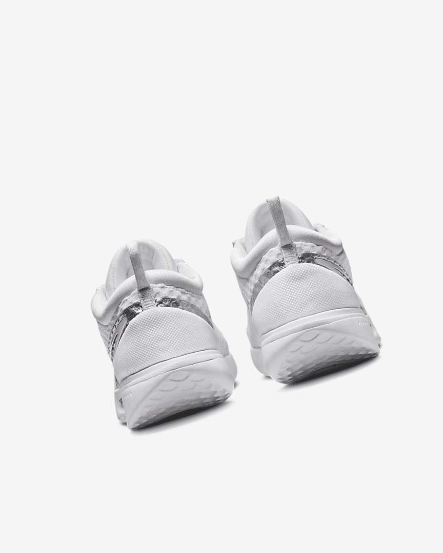 White / Metal Silver Nike Court Zoom Pro Women's Tennis Shoes | CA_5548