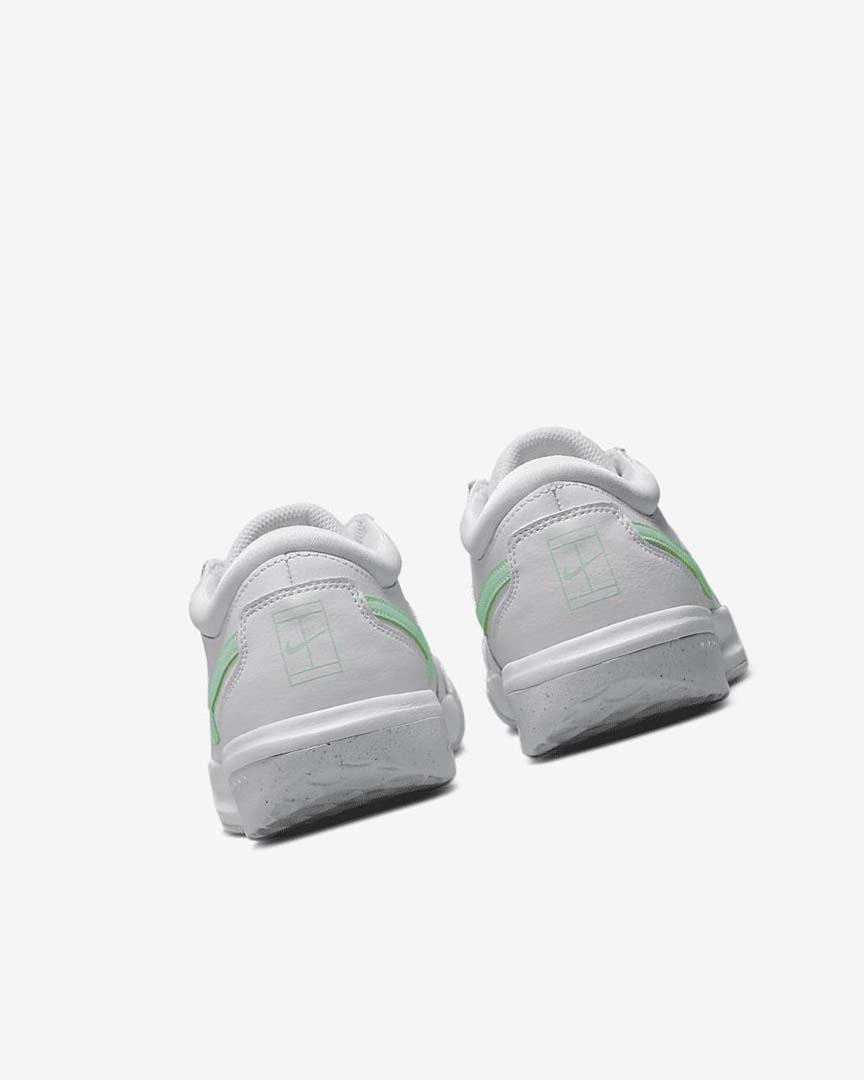 White / Mint Nike Court Zoom Lite 3 Women's Tennis Shoes | CA_4608