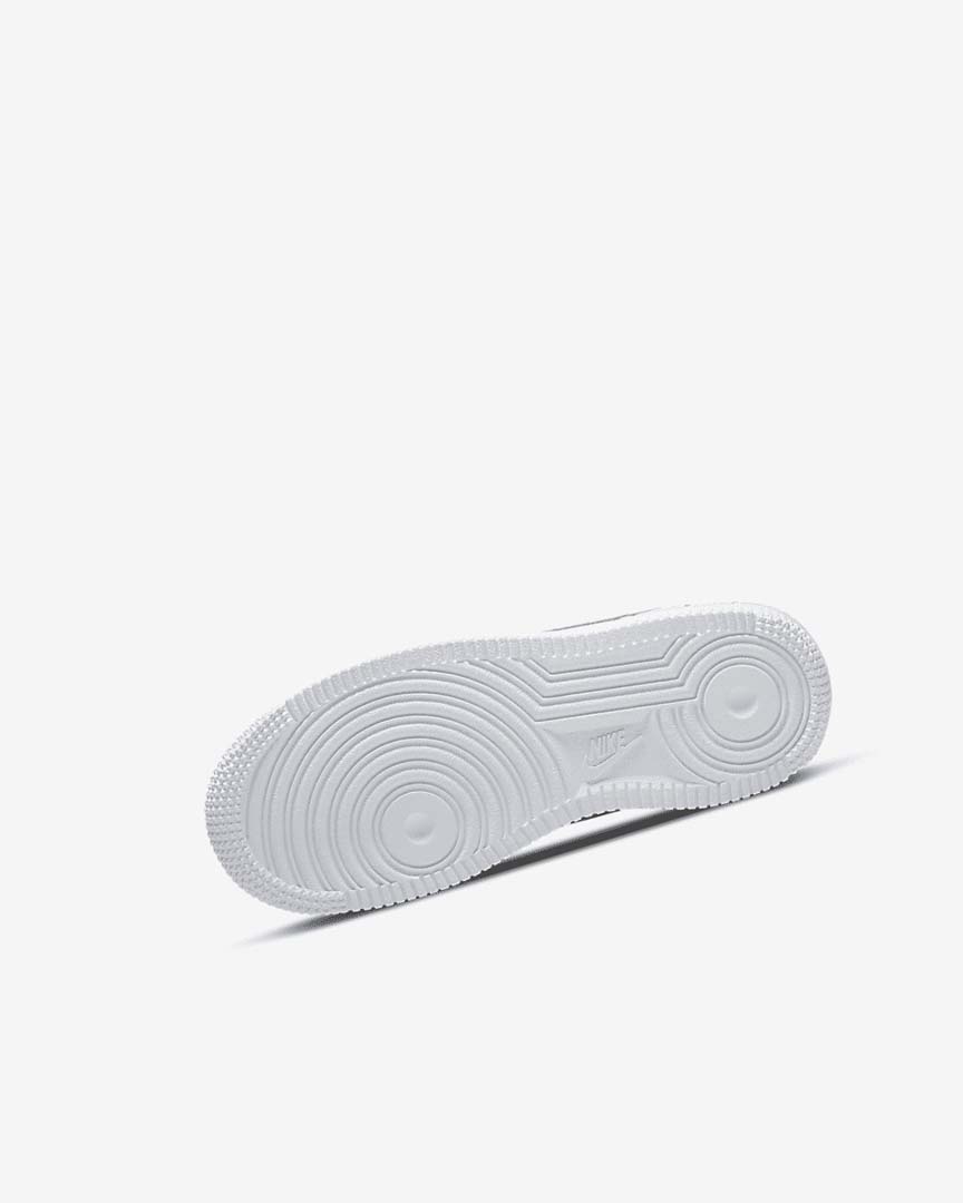 White / Mint Nike Force 1 Girls' Shoes | CA_5214
