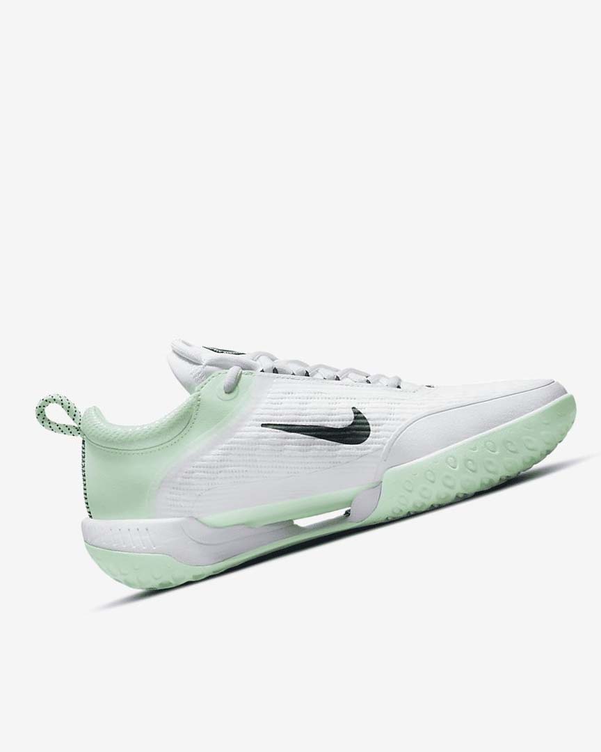 White / Mint / Obsidian Nike Court Zoom NXT Women's Tennis Shoes | CA_3001