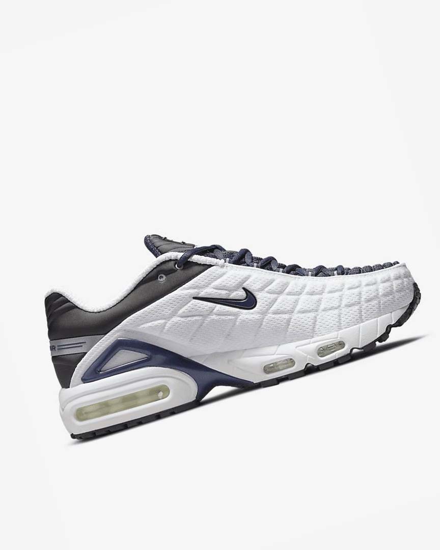White / Navy / Black / Navy Nike Air Max Tailwind V SP Men's Casual Shoes | CA_4702