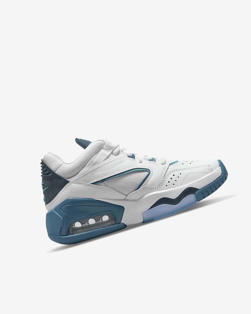 White / Navy / Blue Nike Jordan Point Lane Boys' Basketball Shoes | CA_1154