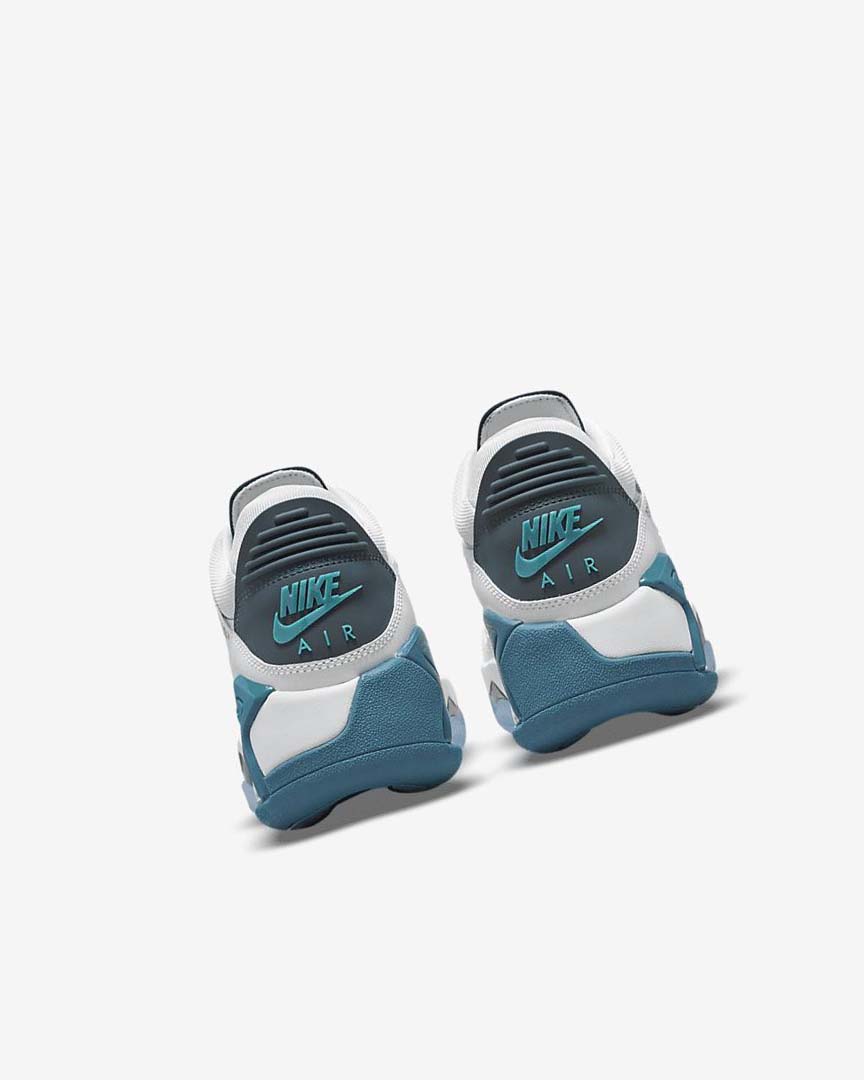 White / Navy / Blue Nike Jordan Point Lane Boys' Basketball Shoes | CA_1154