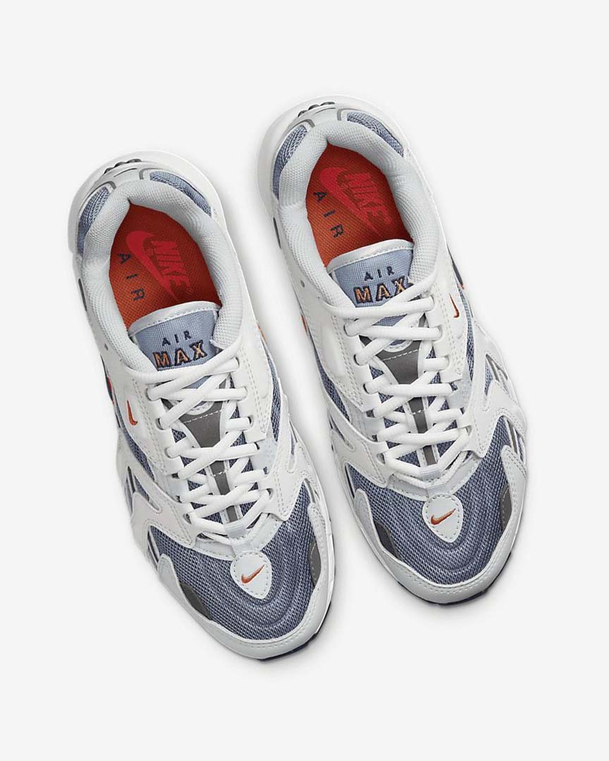 White / Navy Nike Air Max 96 II Women's Sneakers | CA_5074
