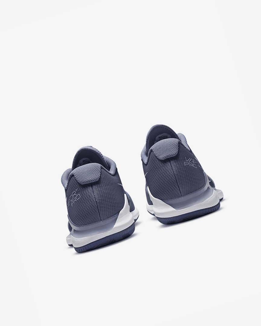 White / Navy Nike Court Air Zoom Vapor Pro Men's Tennis Shoes | CA_4853
