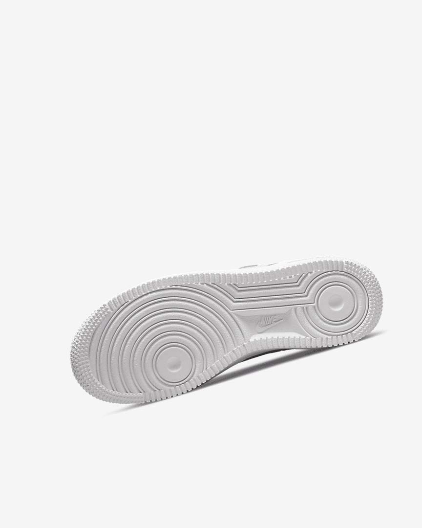 White Nike Air Force 1 Boys' Sneakers | CA_1168