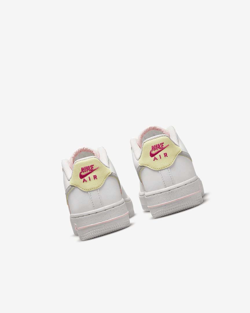 White Nike Air Force 1 Impact Girls' Sneakers | CA_5417
