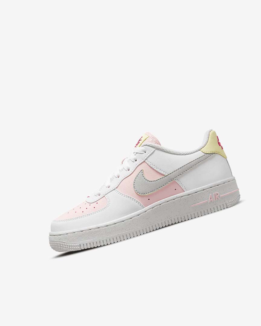 White Nike Air Force 1 Impact Girls\' Sneakers | CA_5417