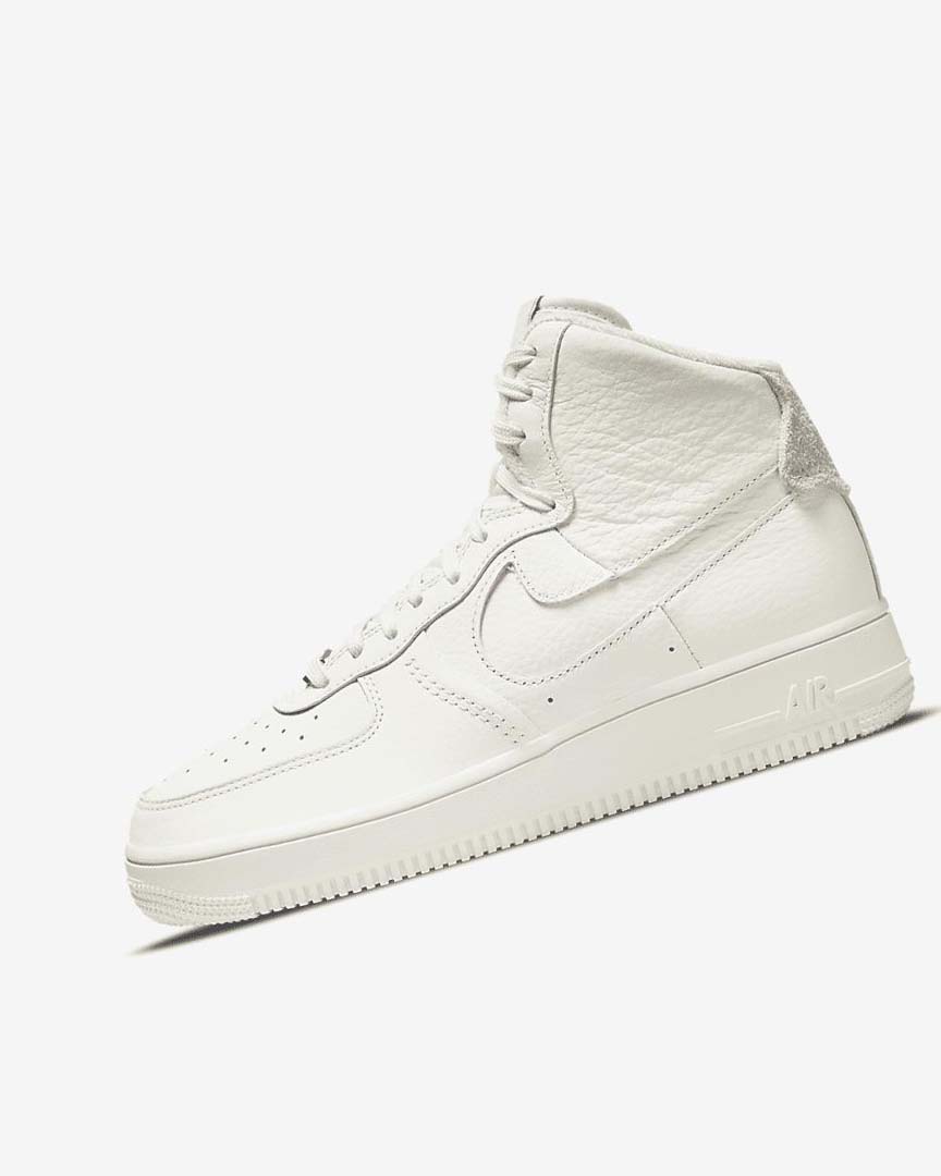 White Nike Air Force 1 Sculpt Women\'s Sneakers | CA_2565