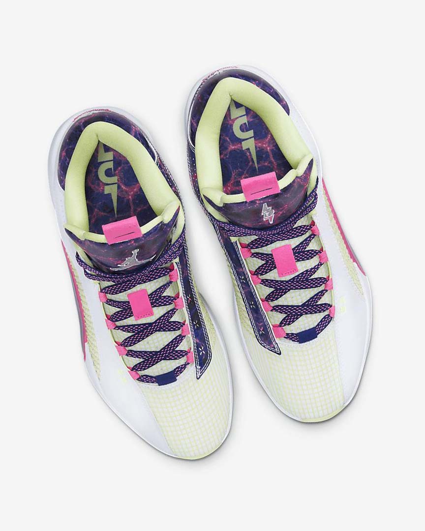 White Nike Air Jordan XXXV Low Men's Basketball Shoes | CA_5435