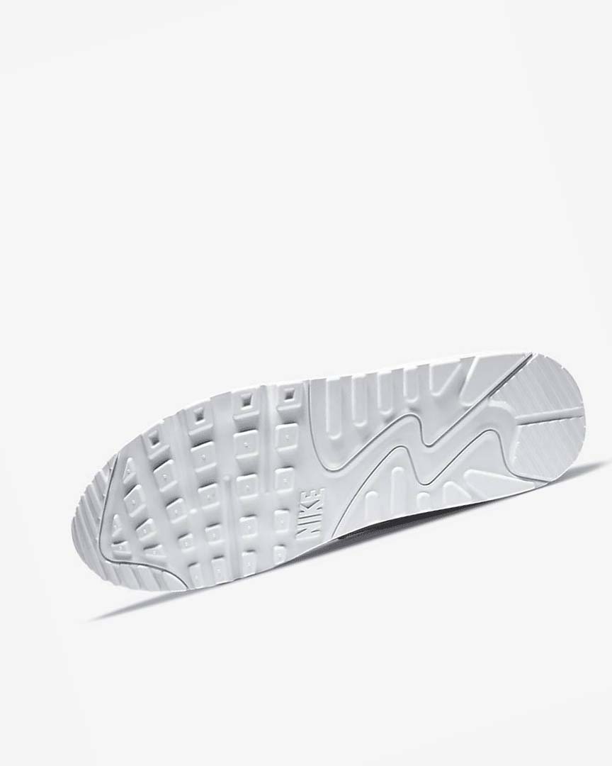 White Nike Air Max 90 LTR Men's Casual Shoes | CA_4824