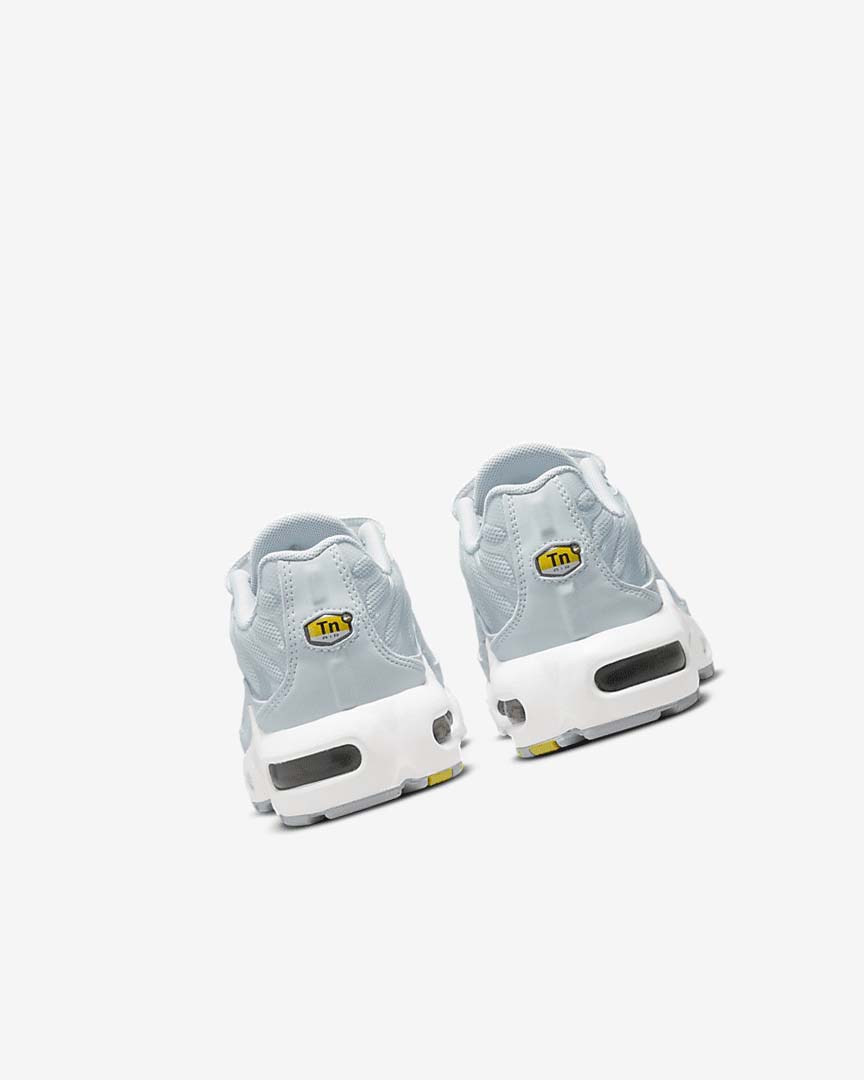 White Nike Air Max Plus Girls' Sneakers | CA_2957
