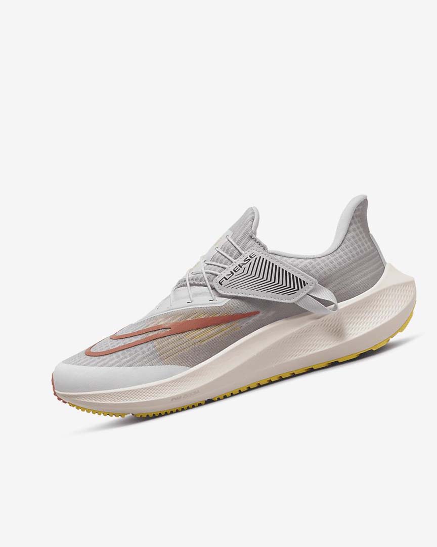 White Nike Air Zoom Pegasus 39 FlyEase Women\'s Running Shoes | CA_4966