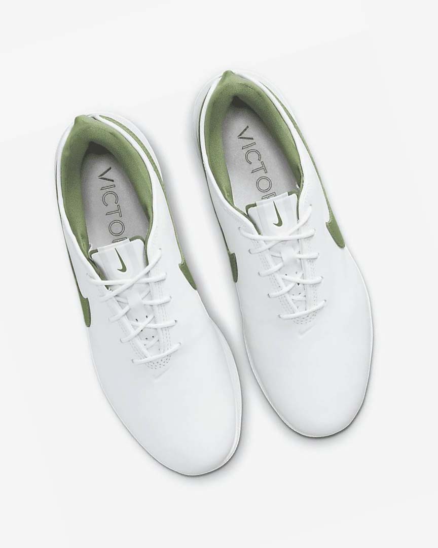 White Nike Air Zoom Victory Tour 2 Men's Golf Shoes | CA_2211