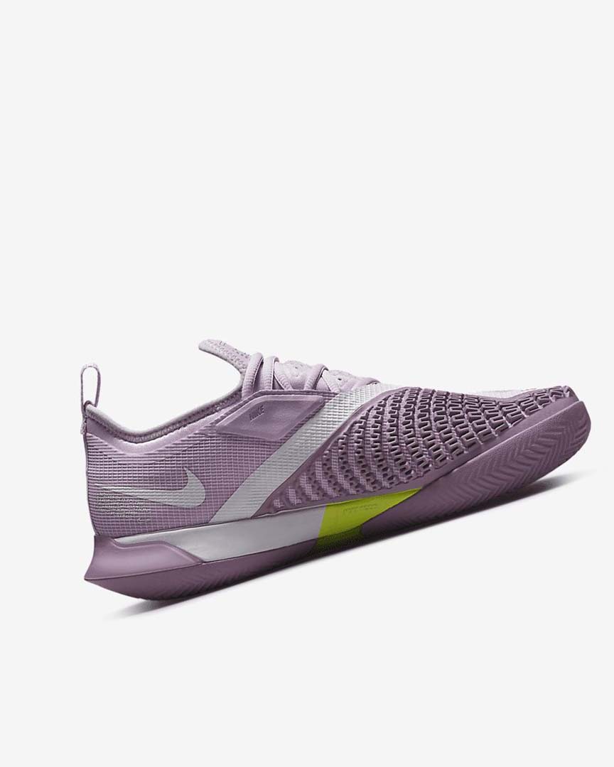 White Nike Court React Vapor NXT Women's Tennis Shoes | CA_4868