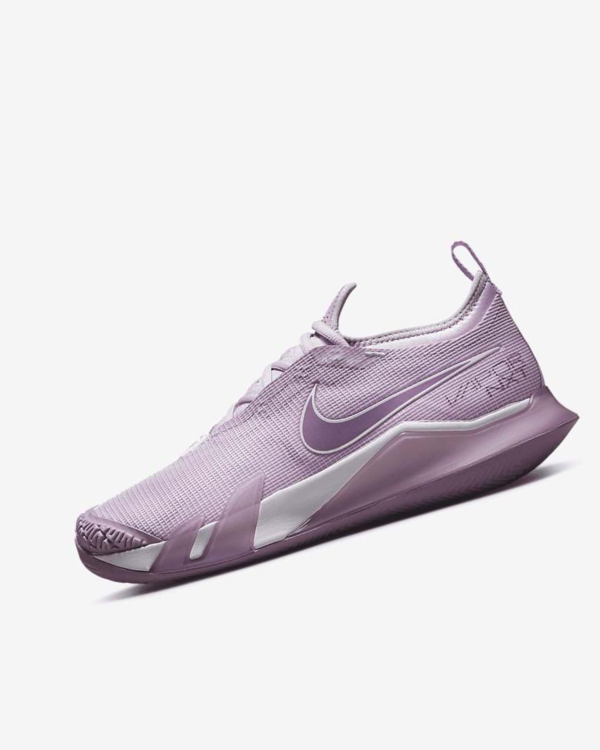 White Nike Court React Vapor NXT Women\'s Tennis Shoes | CA_4868