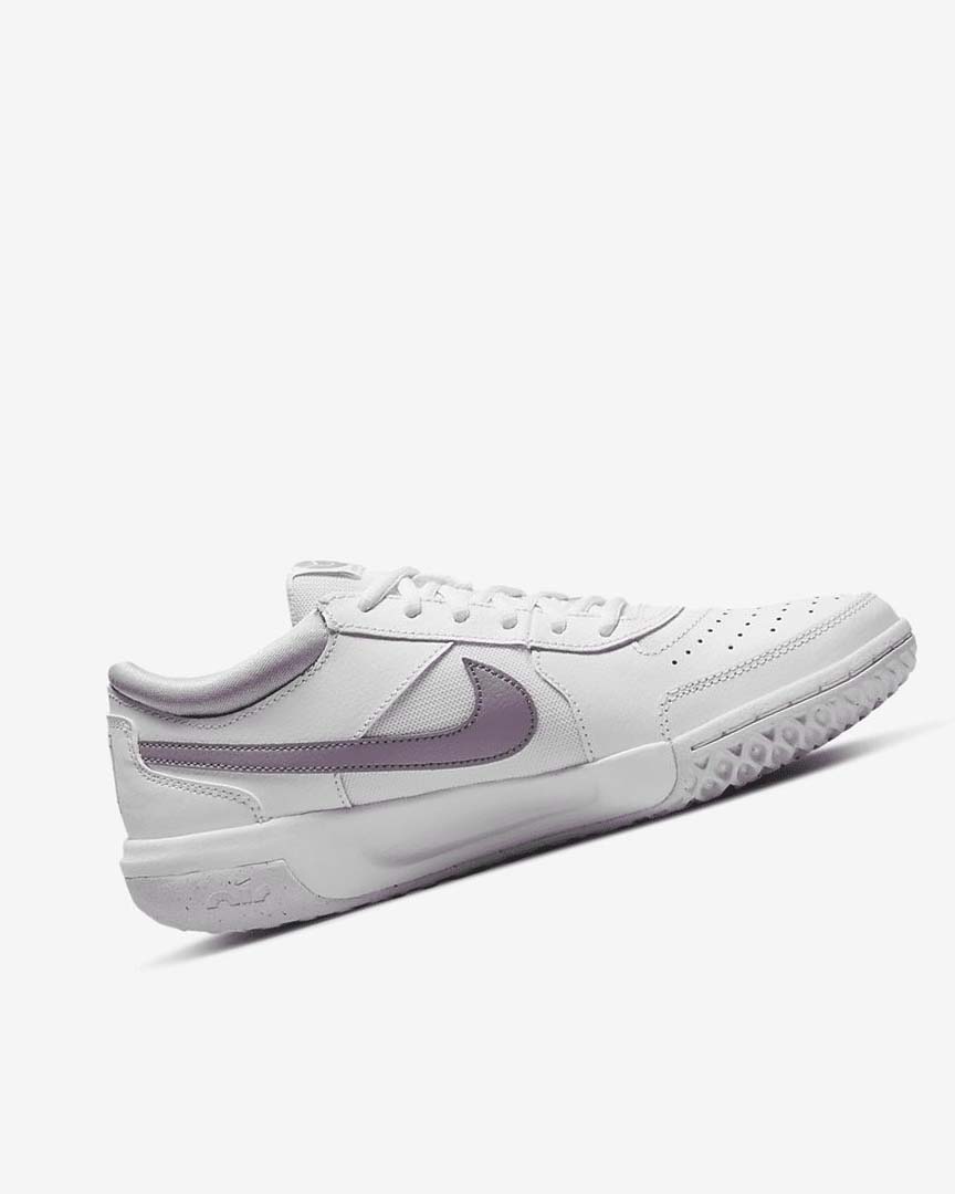 White Nike Court Zoom Lite 3 Women's Tennis Shoes | CA_5378