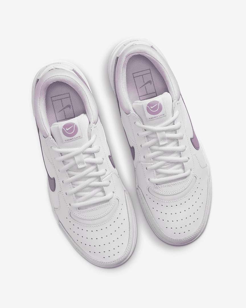 White Nike Court Zoom Lite 3 Women's Tennis Shoes | CA_5378