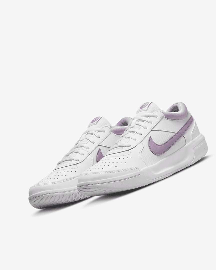 White Nike Court Zoom Lite 3 Women's Tennis Shoes | CA_5378