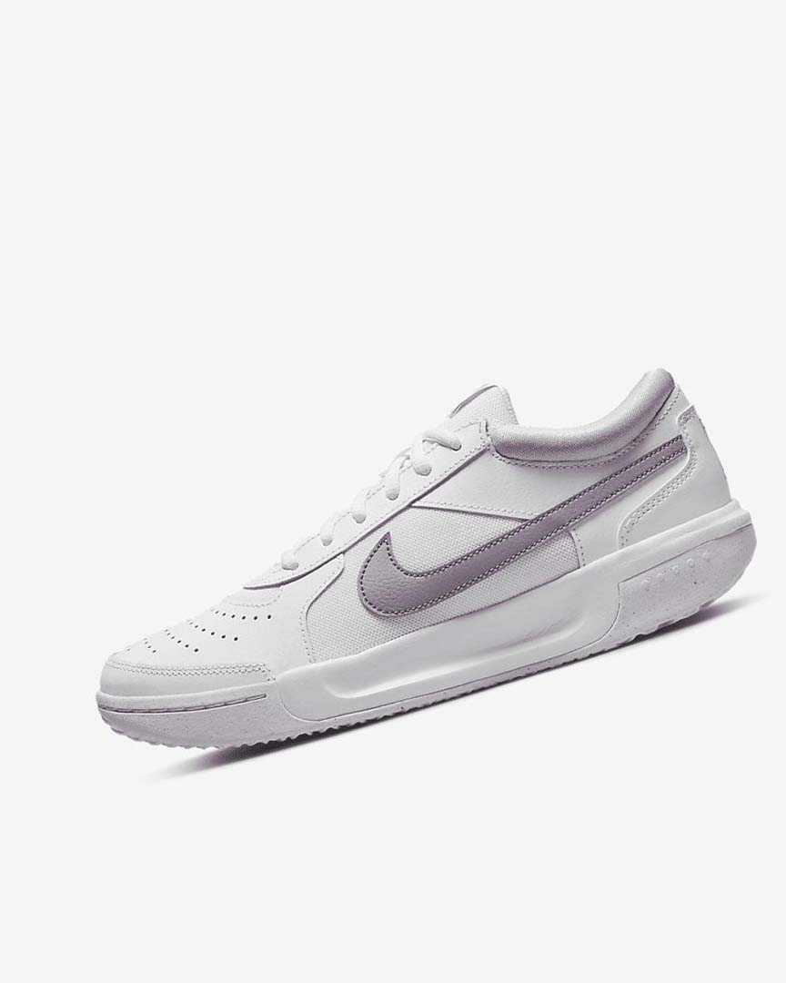 White Nike Court Zoom Lite 3 Women\'s Tennis Shoes | CA_5378