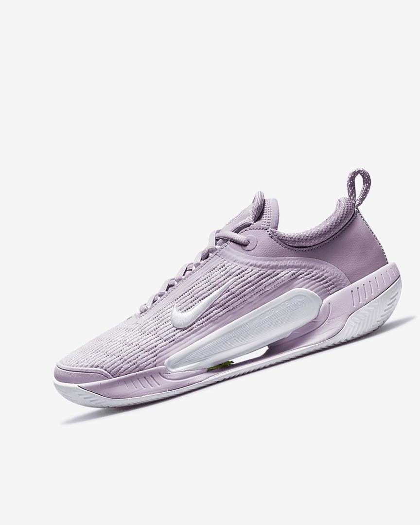 White Nike Court Zoom NXT Women\'s Tennis Shoes | CA_5313