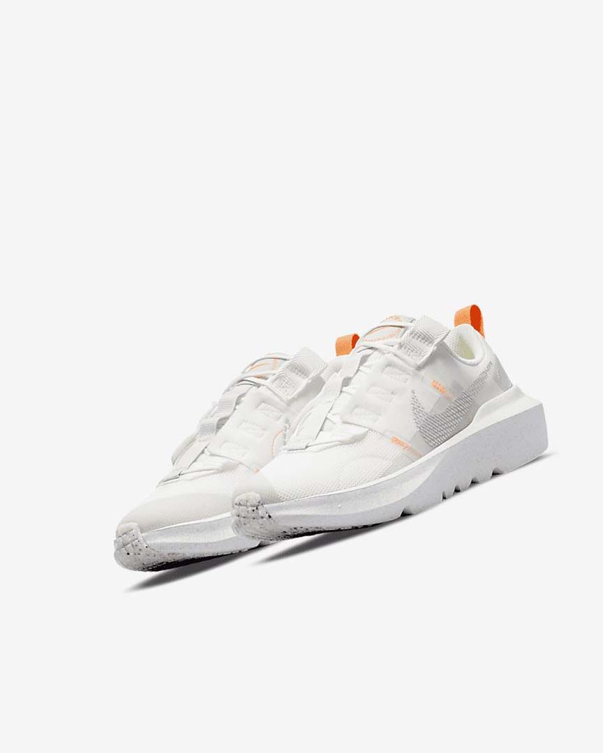White Nike Crater Impact Boys' Sneakers | CA_2752