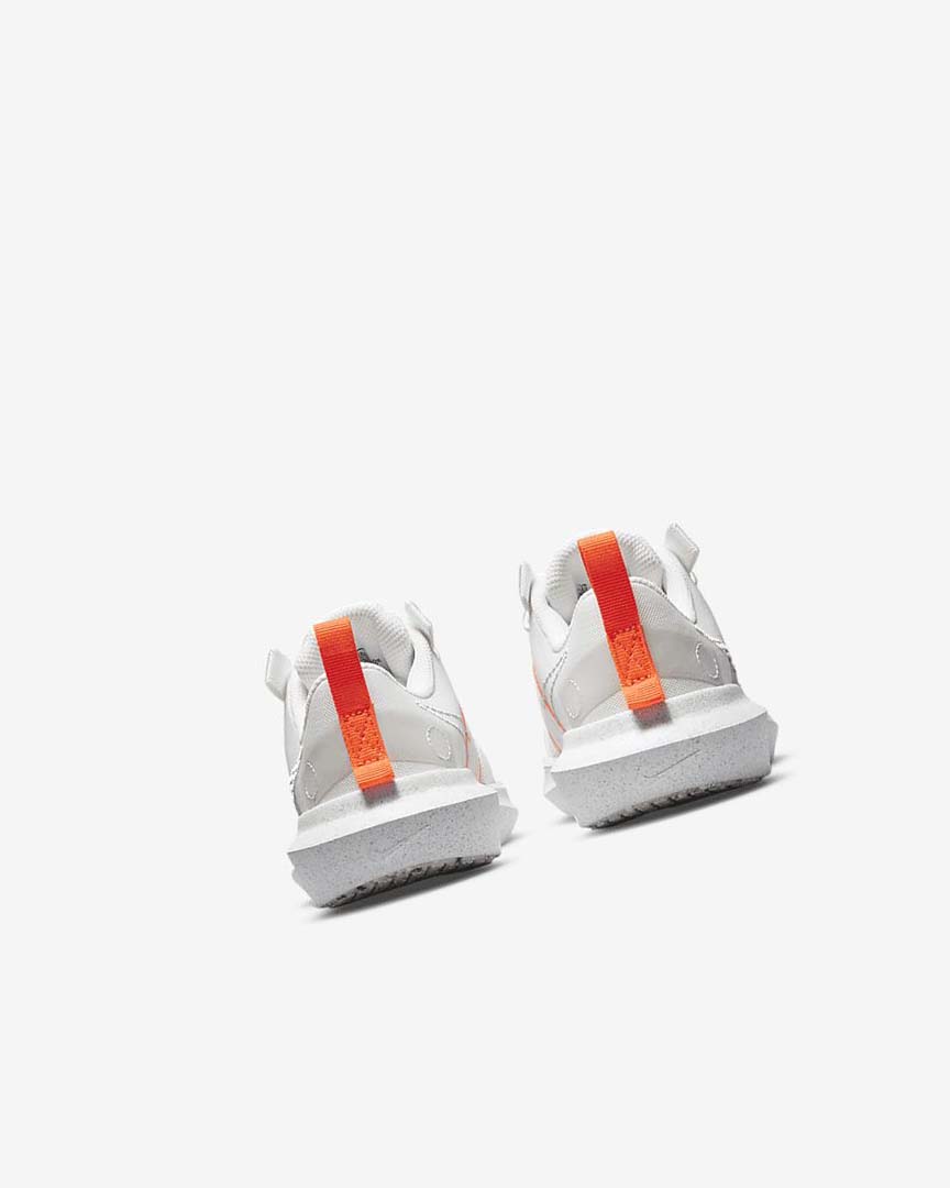 White Nike Crater Impact Boys' Sneakers | CA_5325