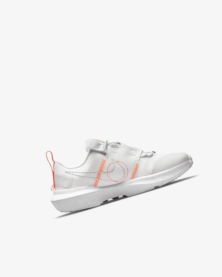 White Nike Crater Impact Girls' Sneakers | CA_2509