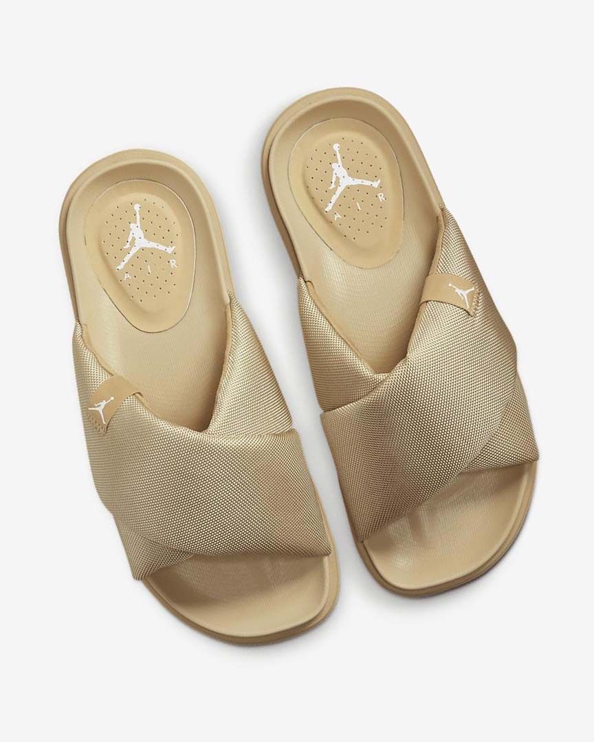 White Nike Jordan Sophia Women's Slides | CA_4669