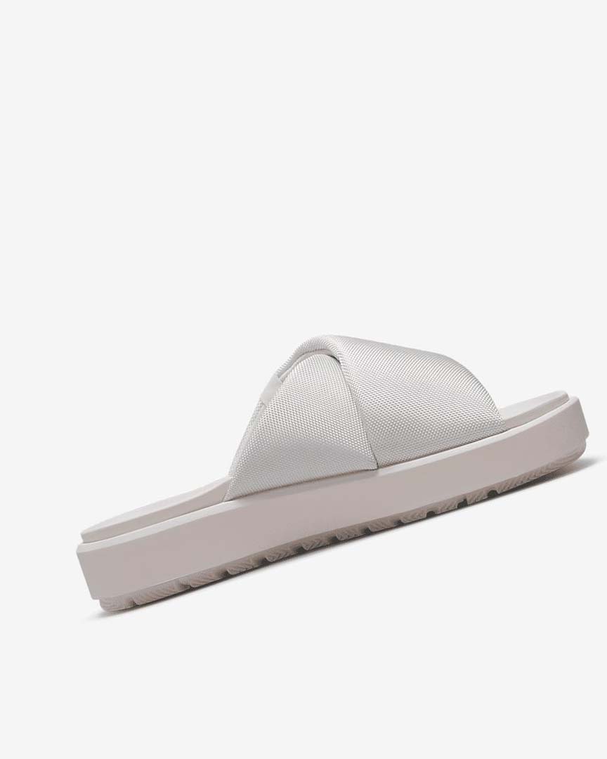 White Nike Jordan Sophia Women's Slides | CA_4933